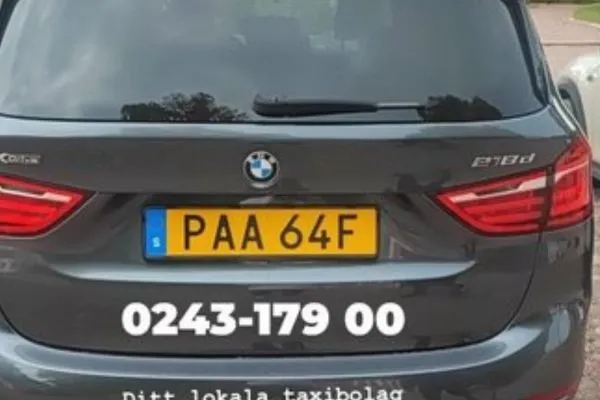 Taxi Borlänge - Säter 699 kr